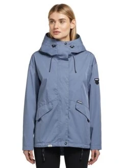 Khujo Übergangsjacke "Frips" In Hellblau -Damenbekleidung khujo ubergangsjacke frips in hellblau 7