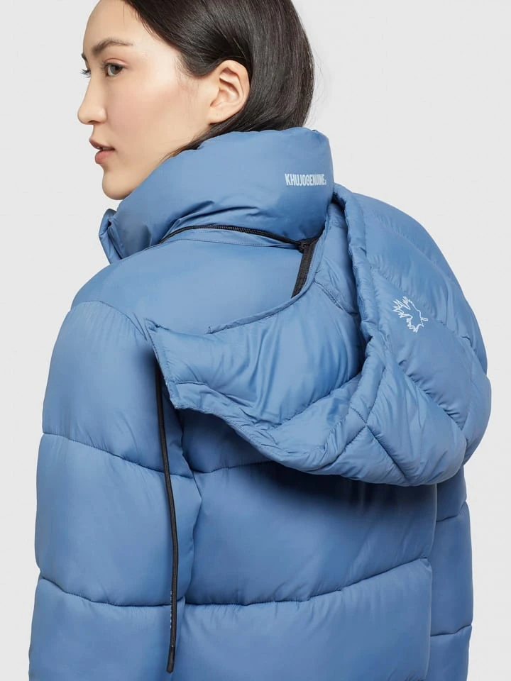 Khujo Wintermantel "Julina Matt" In Blau 8 Khujo Wintermantel "Julina Matt" In Blau – Bild 6