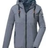 Killtec Wende-Funktionsjacke "GS 5" In Dunkelblau -Damenbekleidung killtec wende funktionsjacke gs 5 in dunkelblau