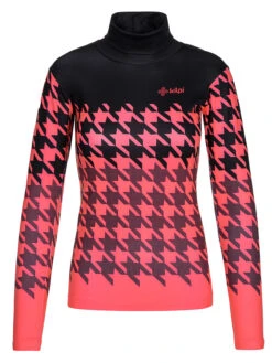 KILPI Funktionsshirt "Merano" In Pink/ Schwarz