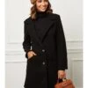 Mantel In Schwarz 2 Mantel In Schwarz -Damenbekleidung larmoire de suzette mantel in schwarz