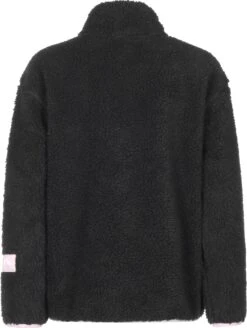 Damenbekleidung -Damenbekleidung levi s fleecepullover monty sherpa in caviar 1