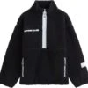 Fleecepullover Monty Sherpa In Caviar -Damenbekleidung levi s fleecepullover monty sherpa in caviar