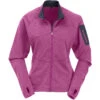 Hybrid Fleecejacke Montalin 2XT In Dahlia -Damenbekleidung maul sport hybrid fleecejacke montalin 2xt in dahlia