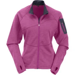 Hybrid Fleecejacke Montalin 2XT In Dahlia