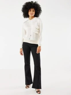 MEXX Hoodie In Creme -Damenbekleidung mexx hoodie in creme 2