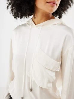 MEXX Hoodie In Creme -Damenbekleidung mexx hoodie in creme 3