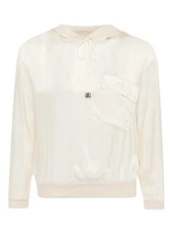 MEXX Hoodie In Creme -Damenbekleidung mexx hoodie in creme 4