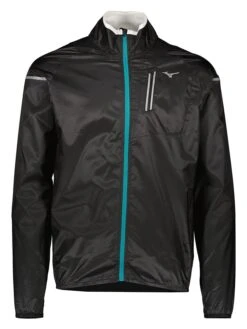 Mizuno Laufjacke "Aero Wind Top" In Schwarz