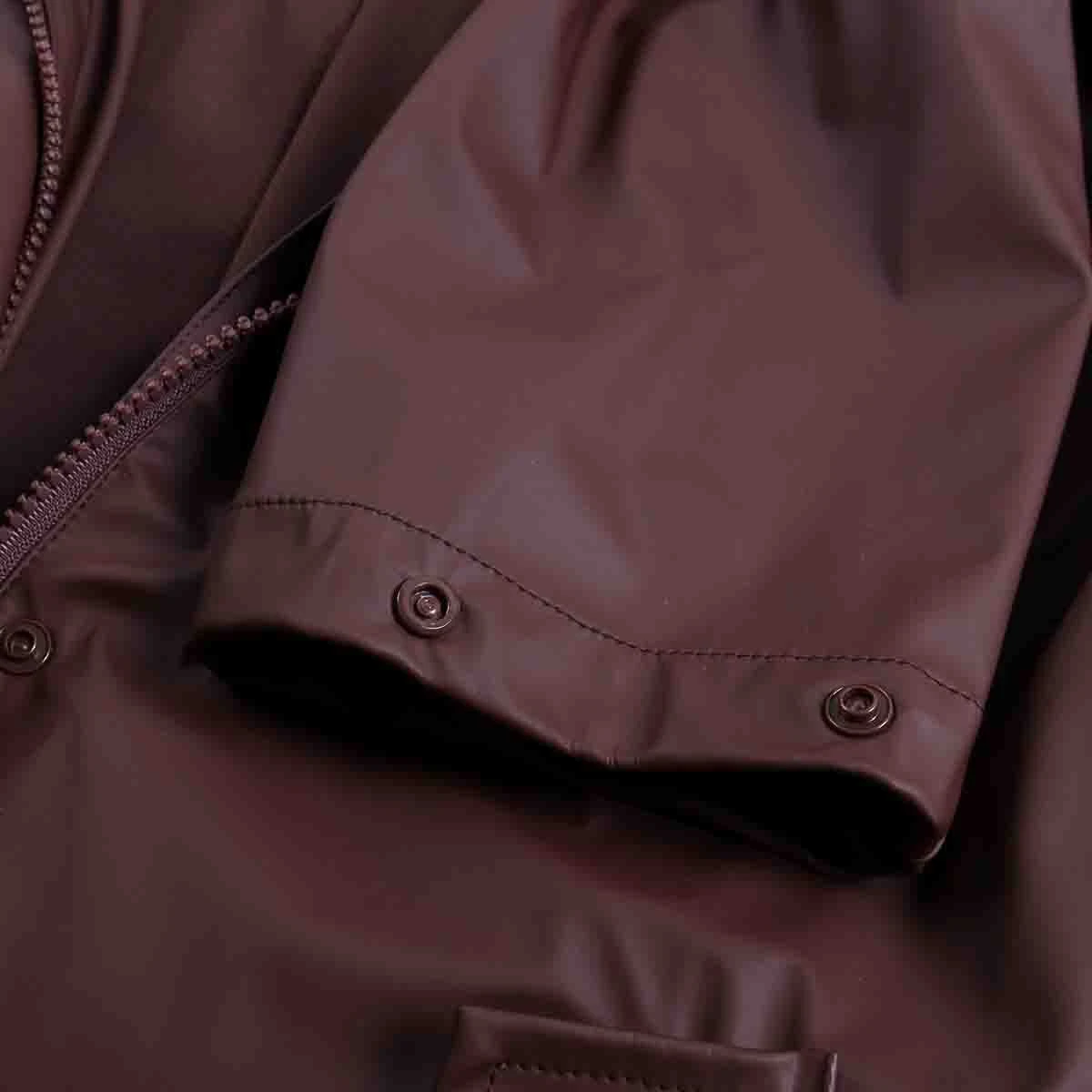 Mum-Regenmantel In Coffee 5 Mum-Regenmantel In Coffee – Bild 3