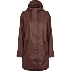 Mum-Regenmantel In Coffee