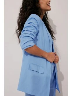 NA-KD Blazer In Hellblau -Damenbekleidung na kd blazer in hellblau 2
