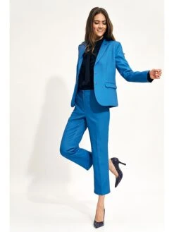 Blazer In Blau -Damenbekleidung nife blazer in blau 3