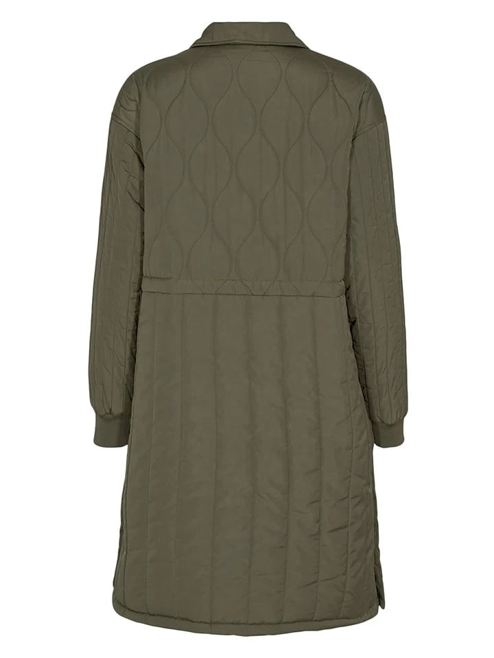 Steppmantel "Nucolombia" In Khaki 4 Steppmantel "Nucolombia" In Khaki – Bild 2