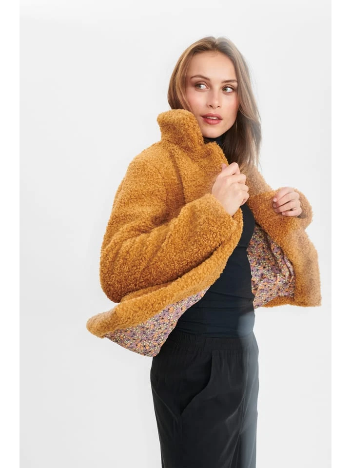 Teddy-Jacke "Nuedua" In Hellbraun 3 Teddy-Jacke "Nuedua" In Hellbraun