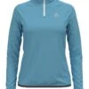 Odlo Fleecepullover "Carve Ceramiwarm" In Blau -Damenbekleidung odlo fleecepullover carve ceramiwarm in blau