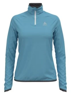 Odlo Fleecepullover "Carve Ceramiwarm" In Blau