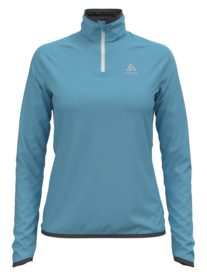 Odlo Fleecepullover "Carve Ceramiwarm" In Blau 3 Odlo Fleecepullover "Carve Ceramiwarm" In Blau
