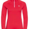 Odlo Fleecepullover "Carve Ceramiwarm" In Rot 1 Odlo Fleecepullover "Carve Ceramiwarm" In Rot -Damenbekleidung odlo fleecepullover carve ceramiwarm in rot