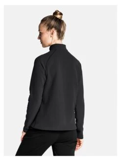 Odlo Fleecepullover "Rigi" In Schwarz -Damenbekleidung odlo fleecepullover rigi in schwarz 3