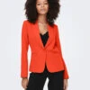 ONLY Blazer "Gabi-Abba" In Orange 2 ONLY Blazer "Gabi-Abba" In Orange -Damenbekleidung only blazer gabi abba in orange
