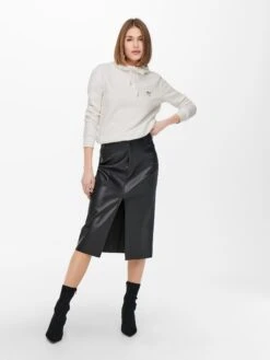 ONLY Sweatshirt Mit Kapuze Cloud Dancer -Damenbekleidung only sweatshirt mit kapuze cloud dancer 4