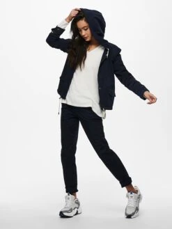 ONLY Übergangsjacke "Skylar" In Dunkelblau 15 ONLY Übergangsjacke "Skylar" In Dunkelblau -Damenbekleidung only ubergangsjacke skylar in dunkelblau 5