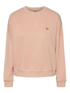 Pieces Sweatshirt "Atella" In Rosa