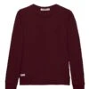 POLO CLUB Sweatshirt In Bordeaux -Damenbekleidung polo club sweatshirt in bordeaux