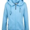 Ragwear Sweatshirt In Blau2 -Damenbekleidung ragwear sweatshirt in blau2