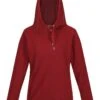 Regatta Fleecehoodie "Kizmit II" In Rot -Damenbekleidung regatta fleecehoodie kizmit ii in rot