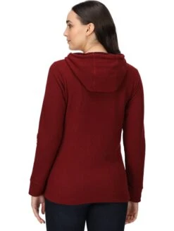 Regatta Fleecehoodie "Kizmit II" In Rot 9 Regatta Fleecehoodie "Kizmit II" In Rot -Damenbekleidung regatta fleecehoodie kizmit ii in rot 3