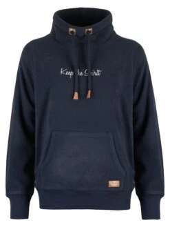 Fleecepullover In Dunkelblau