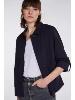 SET Übergangsjacke In Dunkelblau -Damenbekleidung set ubergangsjacke in dunkelblau 2