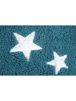 Poncho "Lovea" In Blau - (L)75 X (B)100 Cm