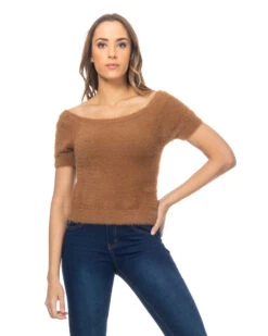 Strickpullover In Kamel