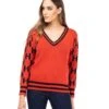 Strickpullover In Rot -Damenbekleidung tantra strickpullover in rot
