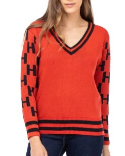 Strickpullover In Rot -Damenbekleidung tantra strickpullover in rot 2