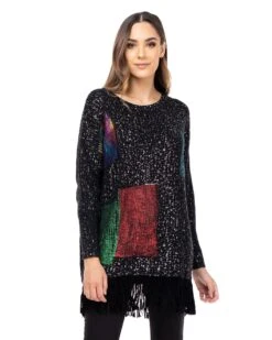 Strickpullover In Schwarz