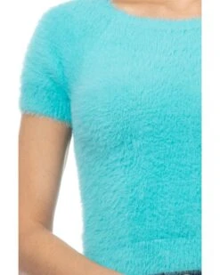 Strickpullover In Türkis -Damenbekleidung tantra strickpullover in turkis 3