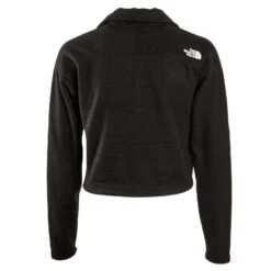 The North Face Jacke - 100 GL Crop 1/4 Zip - Black -Damenbekleidung the north face jacke 100 gl crop 1 4 zip black 3