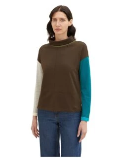 Tom Tailor Sweatshirt In Bunt -Damenbekleidung tom tailor sweatshirt in bunt 2