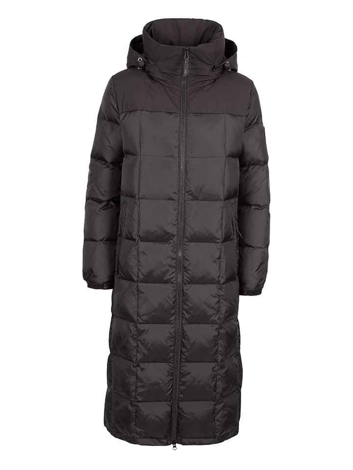 TRESPASS Daunenmantel "Mering" In Schwarz 3 TRESPASS Daunenmantel "Mering" In Schwarz