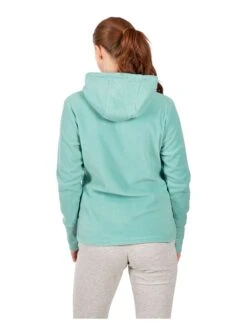 TRESPASS Fleecehoodie "Janella" In Türkis -Damenbekleidung trespass fleecehoodie janella in turkis 3