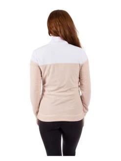TRESPASS Fleecepullover "Puglia" In Rosa/ Weiß -Damenbekleidung trespass fleecepullover puglia in rosa weiss 3