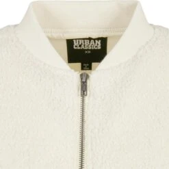 URBAN CLASSICS Fleecejacke Oversized Sherpa In Whitesand -Damenbekleidung urban classics fleecejacke oversized sherpa in whitesand 2