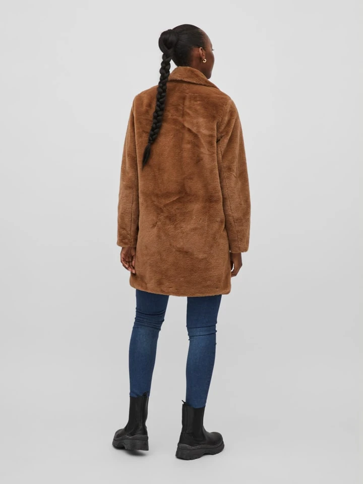 Vila Teddymantel "Ebba" In Camel 7 Vila Teddymantel "Ebba" In Camel – Bild 5