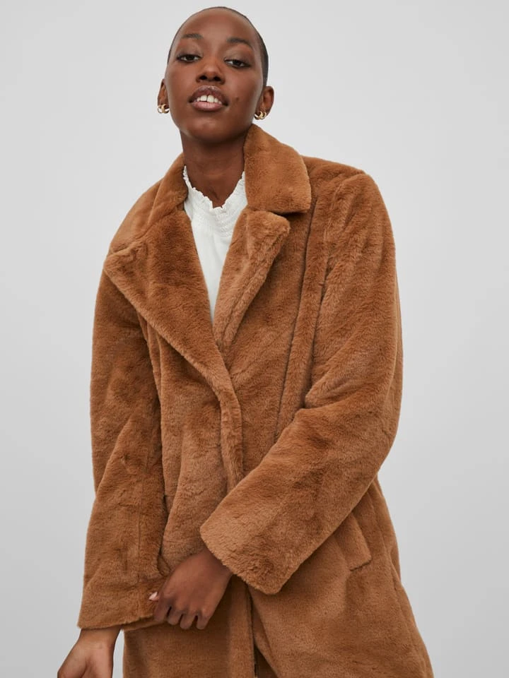 Vila Teddymantel "Ebba" In Camel 8 Vila Teddymantel "Ebba" In Camel – Bild 6