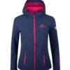 Softshell Jacke "Eldfjall" In Französisch Blau / Magenta -Damenbekleidung westfjord softshell jacke eldfjall in franzosisch blau magenta