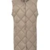 Steppweste In Beige -Damenbekleidung yaya steppweste in beige